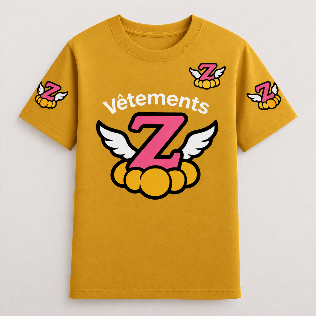 T-shirt doré