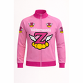 Veste zippée rose