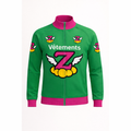 Veste zippée verte
