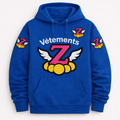Sweat à capuche bleu foncé