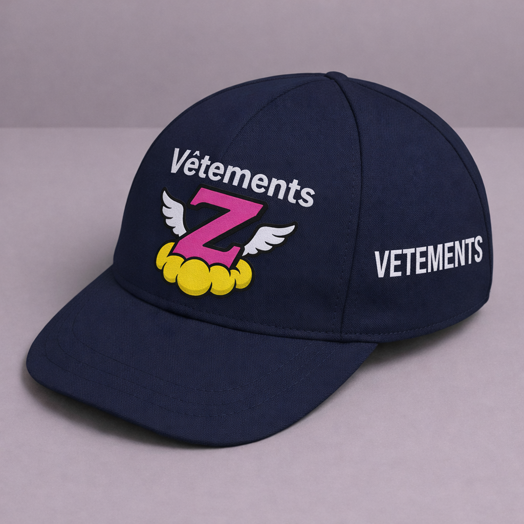 Casquette bleu foncé