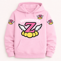 Sweat à capuche rose