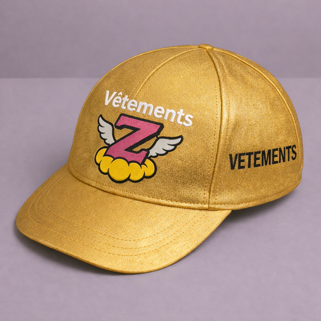 Casquette dorée